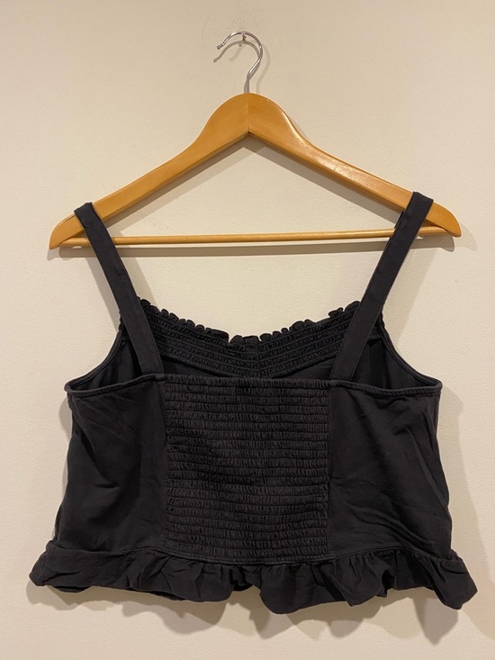 AMERICAN EAGLE Cropped Peplum Top - Picture 3 of 3